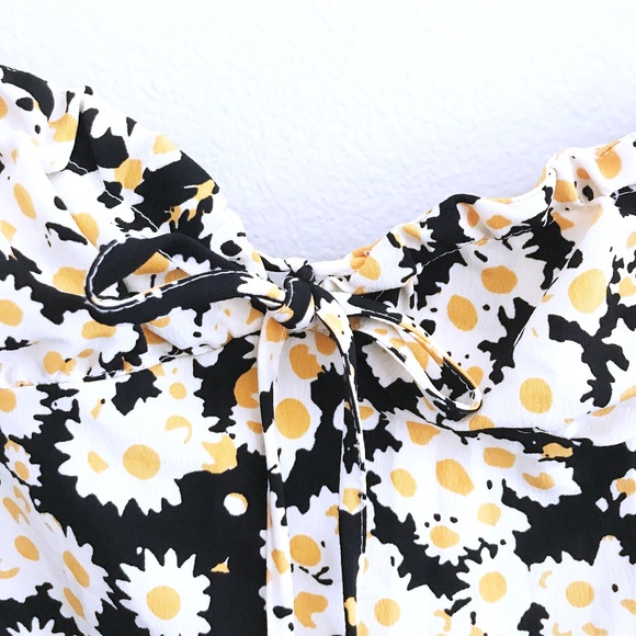 THRIFTED Floral Mini Dress - Picture 2 of 3